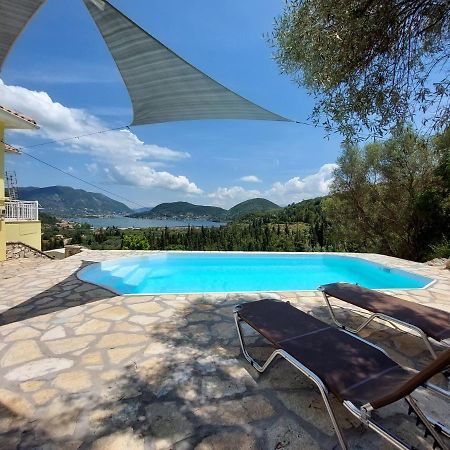 Villa Sunrise With Stunning Views And Private Pool Katokhórion Exteriör bild