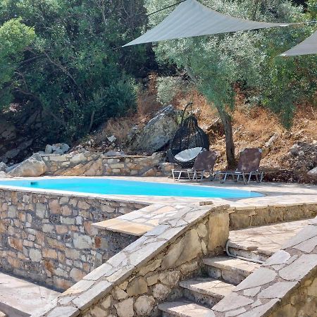 Villa Sunrise With Stunning Views And Private Pool Katokhórion Exteriör bild