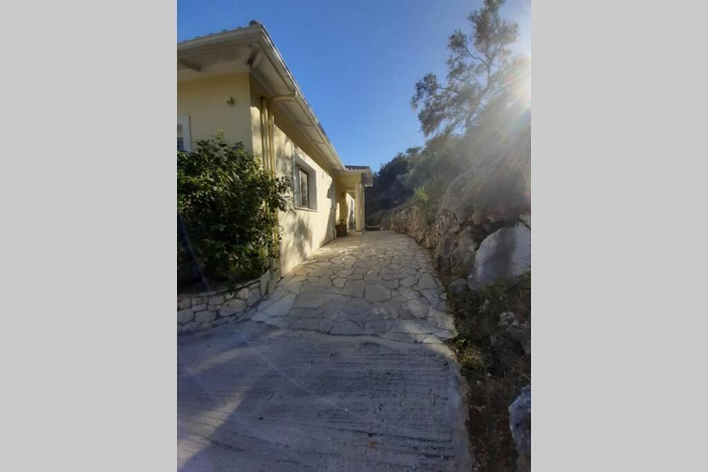 Villa Sunrise With Stunning Views And Private Pool Katokhórion Exteriör bild